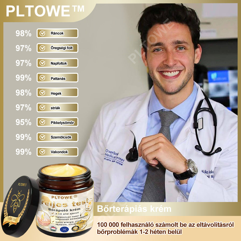 PLTOWE® Erőteljes egész testre ható bőrkezelő krém