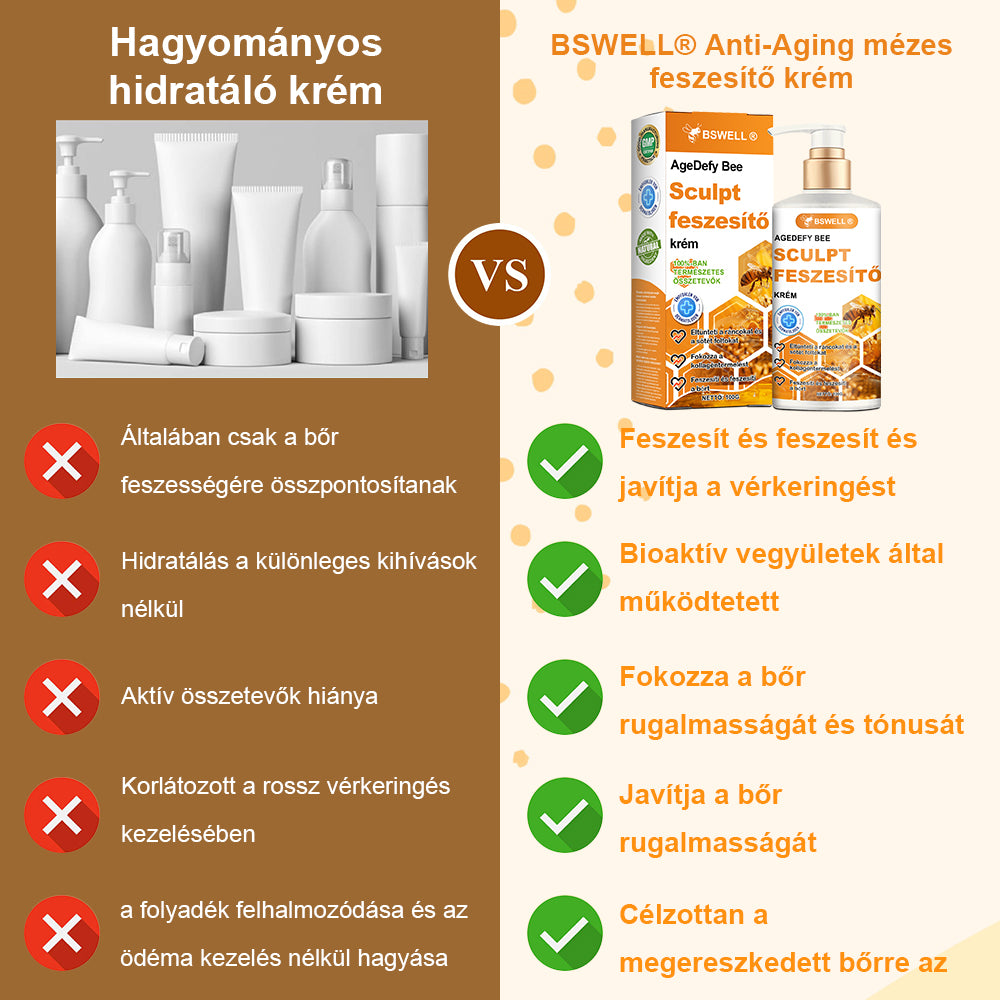 BSWELL® AgeDefy BeeSculpt Feszesítő Krém