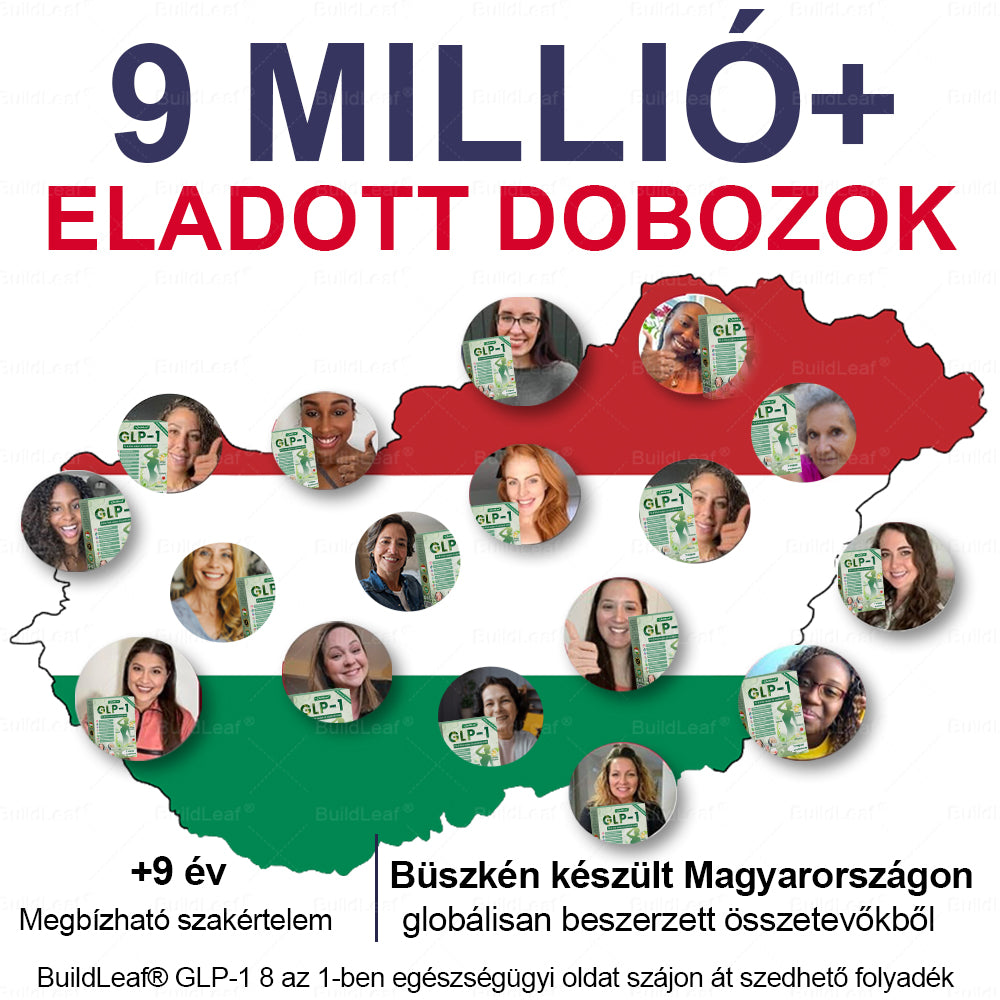 BuildLeaf®🚚 GLP-1 8-az-1-ben Fit &amp; Vital Orális Oldat (Csak napi egyszer, látható változások 7 nap alatt)  Elhízásra, szív- és érrendszeri egészségre, cukorbetegségre, alvási apnoéra, emésztőrendszeri egészségre, ízületi problémákra és még sok másra