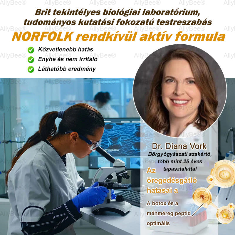 👨‍🔬 AllyBee® Botox Bőrápoló Krém Ránctalanítás, Hidratálás, Bőrregenerálás, Egyenletes Bőrtónus, Pattanás- és Sötétfolt Kezelés, Szemölcs- és Anyajegyek Eltávolítása