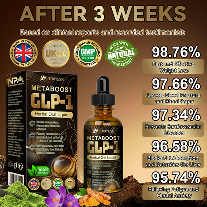 Mayo Clinic Recommended | 🎉🎉Official Store |TOOYES® MetaBoost GLP-1 Herbal Oral Liquid