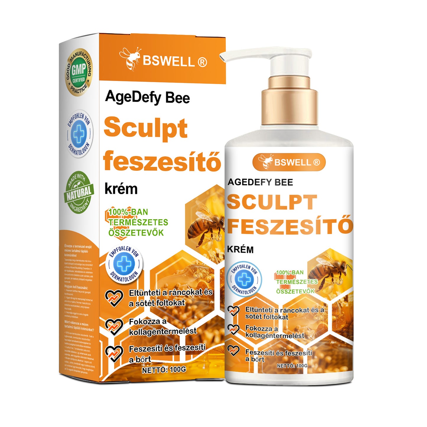 BSWELL® AgeDefy BeeSculpt Feszesítő Krém