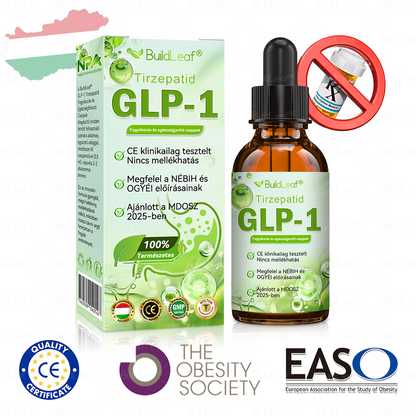 Fabricación y transporte en Hungría🌸 BuildLeaf® Tirzepatid GLP-1 Fogyókúrás és egészségjavitó cseppek🔥🔥 ¡ÚLTIMO DÍA 80% DE DESCUENTO!
