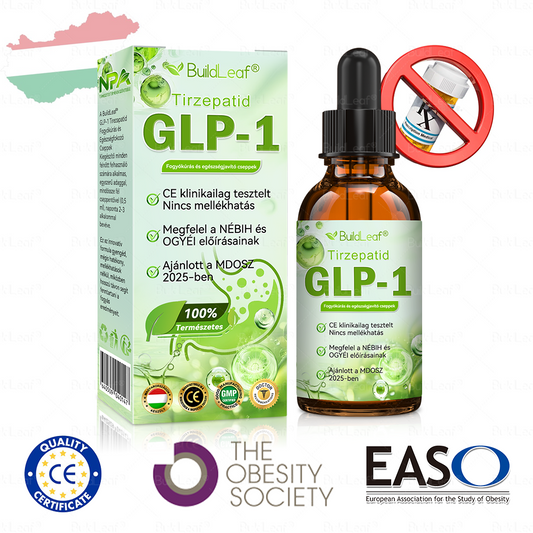 Fabricación y transporte en Hungría🌸 BuildLeaf® Tirzepatid GLP-1 Fogyókúrás és egészségjavitó cseppek🔥🔥 ¡ÚLTIMO DÍA 80% DE DESCUENTO!