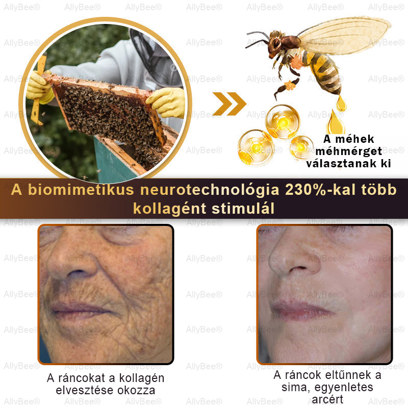 👨‍🔬 AllyBee® Botox Bőrápoló Krém Ránctalanítás, Hidratálás, Bőrregenerálás, Egyenletes Bőrtónus, Pattanás- és Sötétfolt Kezelés, Szemölcs- és Anyajegyek Eltávolítása