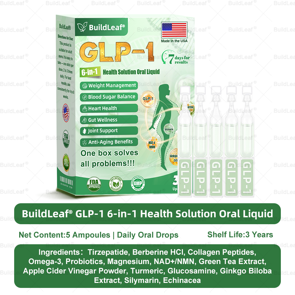 FDA 𝖮𝖿𝖿𝗂𝖼𝗂𝖺𝗅 𝖲𝗍𝗈𝗋𝖾 | 𝑩𝒖𝐢𝒍𝒅𝑳𝒆𝐚𝒇® GL𝐏-1 6-𝒊𝒏-1 𝑯𝒆𝒂𝒍𝒕𝒉 𝑺𝒐𝒍𝒖𝒕𝒊𝒐𝒏 𝖮𝗋𝖺𝗅 𝐋𝐢𝐪𝐮𝐢𝐝(𝑂𝑛𝑐𝑒 𝑎 𝑑𝑎𝑦, 𝑣𝑖𝑠𝑖𝑏𝑙𝑒 𝑟𝑒𝑠𝑢𝑙𝑡𝑠 𝑖𝑛 7 𝑑𝑎𝑦𝑠)  ✅ 𝗦𝘂𝗽𝗽𝗼𝗿𝘁𝘀 𝗼𝗯𝗲𝘀𝗶𝘁𝘆, 𝗰𝗮𝗿𝗱𝗶𝗼𝘃𝗮𝘀𝗰𝘂𝗹𝗮𝗿 𝗵𝗲𝗮𝗹𝘁𝗵, 𝗱𝗶𝗮𝗯𝗲𝘁𝗲𝘀, 𝘀𝗹𝗲𝗲𝗽 𝗮𝗽𝗻𝗲𝗮, 𝗴𝘂𝘁 𝗵𝗲𝗮𝗹𝘁𝗵, 𝗷𝗼𝗶𝗻𝘁 𝗶𝘀𝘀𝘂𝗲𝘀, 𝐰𝐡𝐢𝐥𝐞 𝐚𝐥𝐬𝐨 𝐟𝐢𝐫𝐦𝐢𝐧𝐠 𝐭𝐡𝐞 𝐬𝐤𝐢𝐧 𝐚𝐧𝐝 𝐛𝐨𝐨𝐬𝐭𝐢𝐧𝐠 𝐞𝐧𝐞𝐫𝐠𝐲
