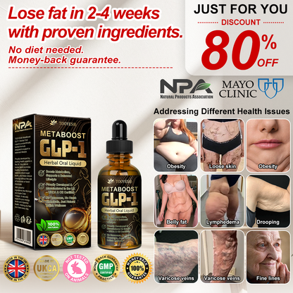 Mayo Clinic Recommended | 🎉🎉Official Store |TOOYES® MetaBoost GLP-1 Herbal Oral Liquid