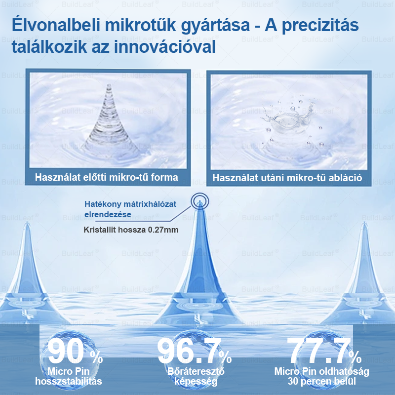 FDA Store | 𝐵uil𝗱𝐿ea𝐟® GLP-1 Slim & Firm Nano Microneedle Patch kollagénnel, kurkumával és Matrixyl 3000-rel | Elhízás, szív- és érrendszeri betegségek, cukorbetegség, alvási apnoe, ízületi problémák és egyéb állapotok kezelésére